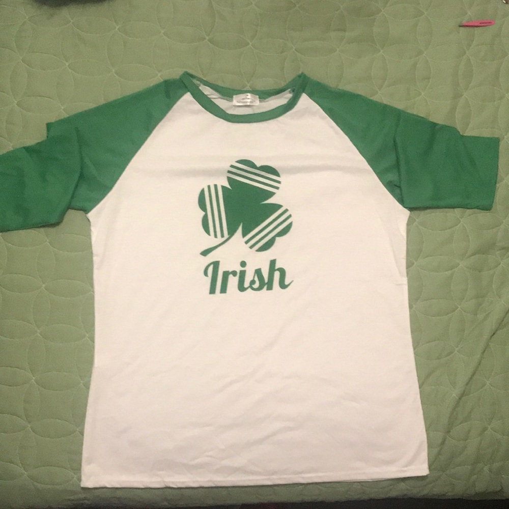 Irish Shamrock Woman’'s T-Shirt XL by Freesooth